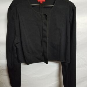 Narciso Rodriguez Black Cropped Blazer